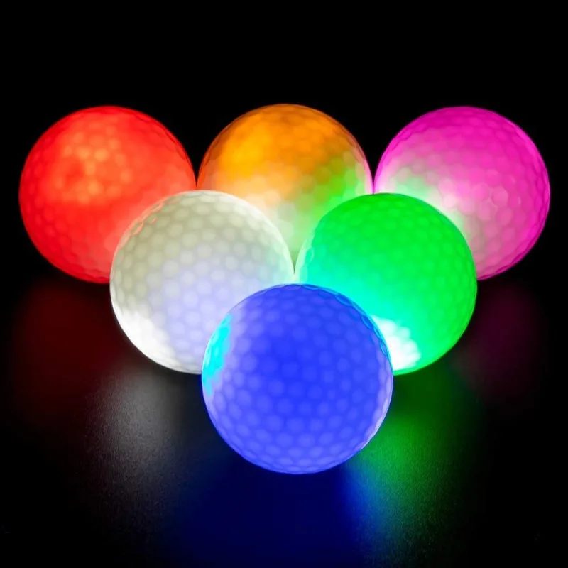 Golf Equipment Competitions - Bolas de golfe luminescentes com led,