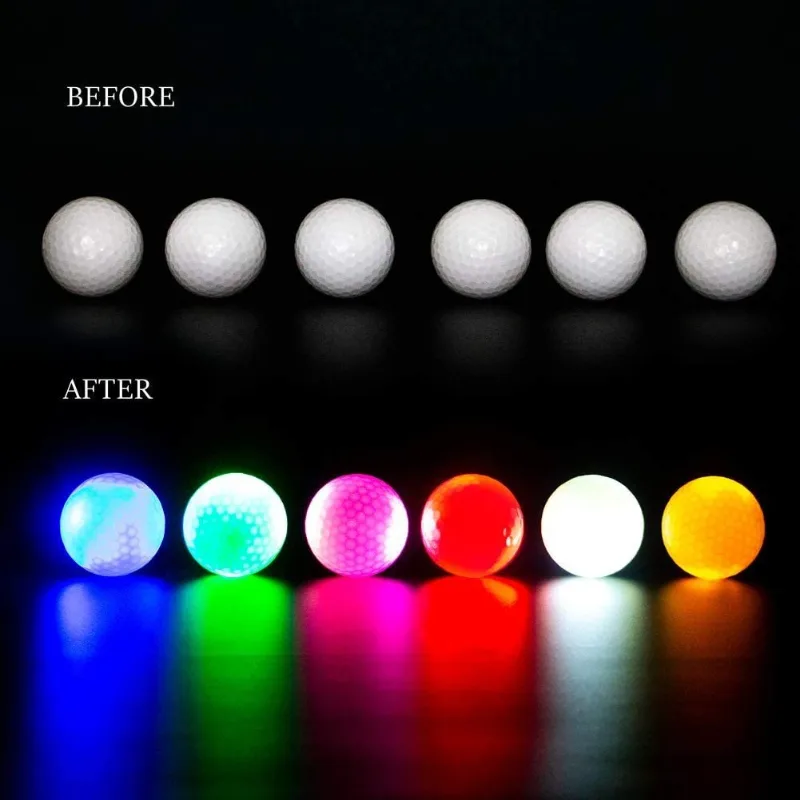 Bolas de golfe luminescentes c - Golf Equipment Competitions avaliação e preço